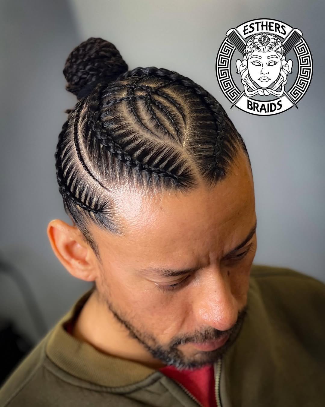 Intricate handmade braided bun