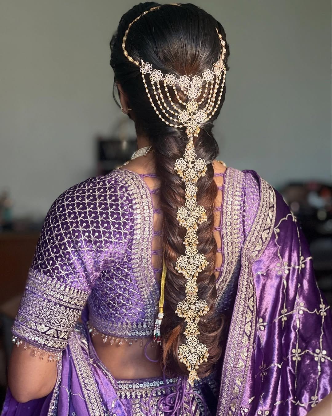 Elegant fishtail braid crown hairstyle