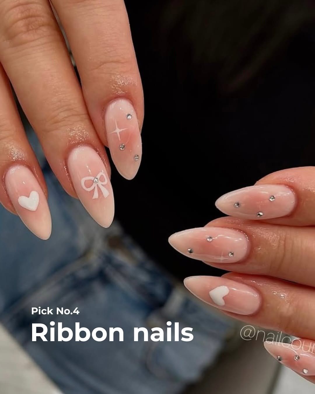 Soft pastel gradient nails