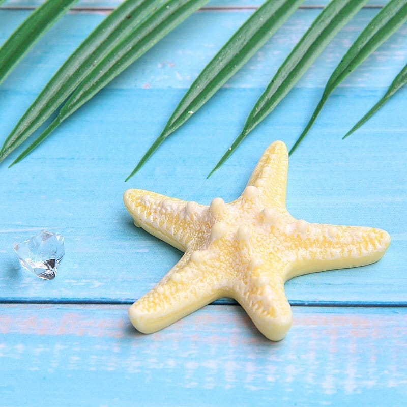 Beachy handmade shell hair pins