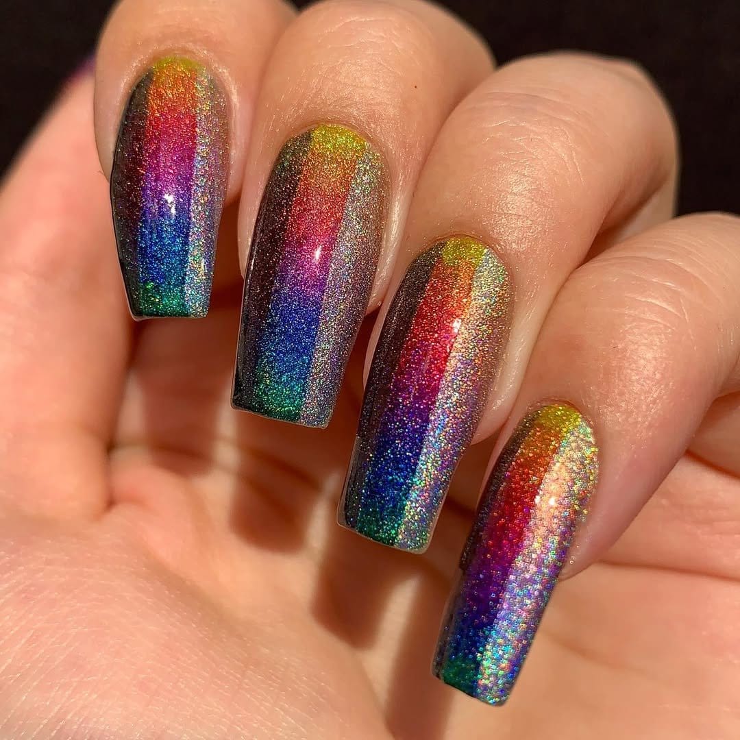 Gradient stripe nail art tools