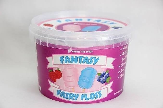 Candy floss nails with pastel swirls