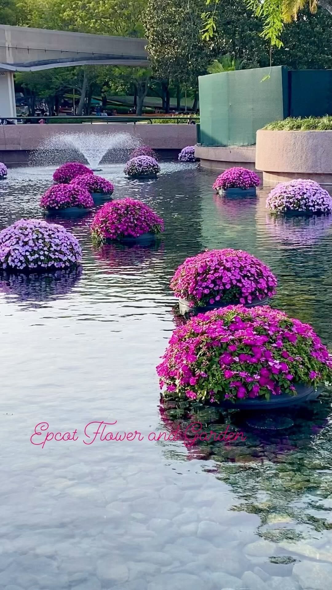 Floating floral nail art on pastel base