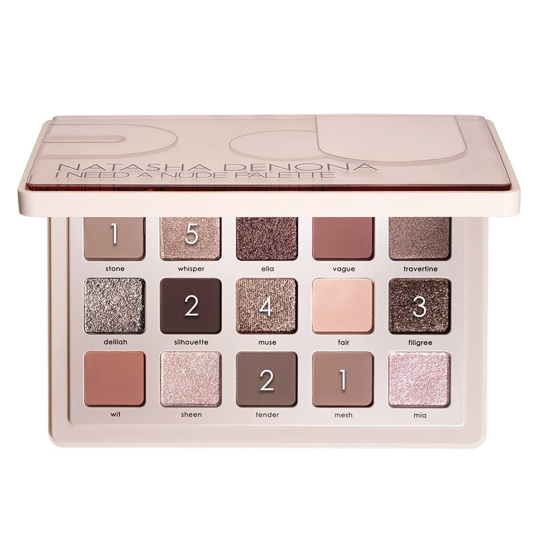 Creative smokey eye with dual-tone blending