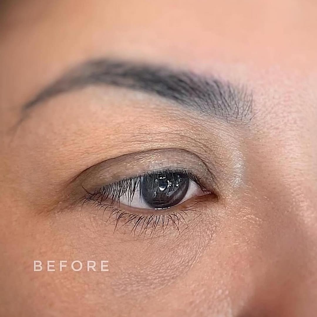 Playful smokey eye with colorful lower lash line