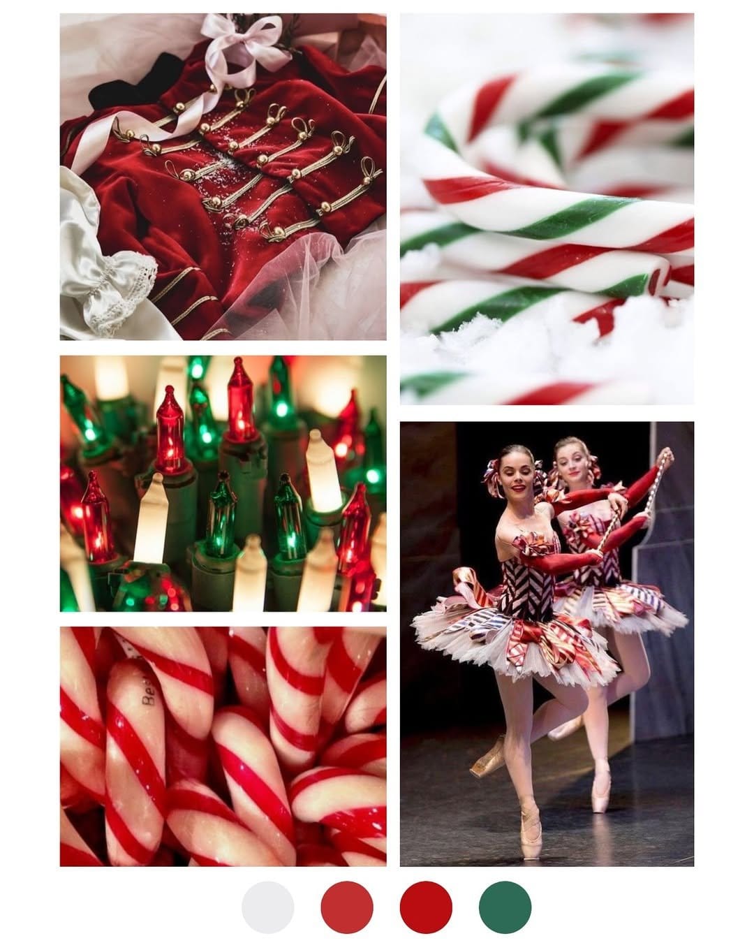 Candy cane stripes in pastel shades