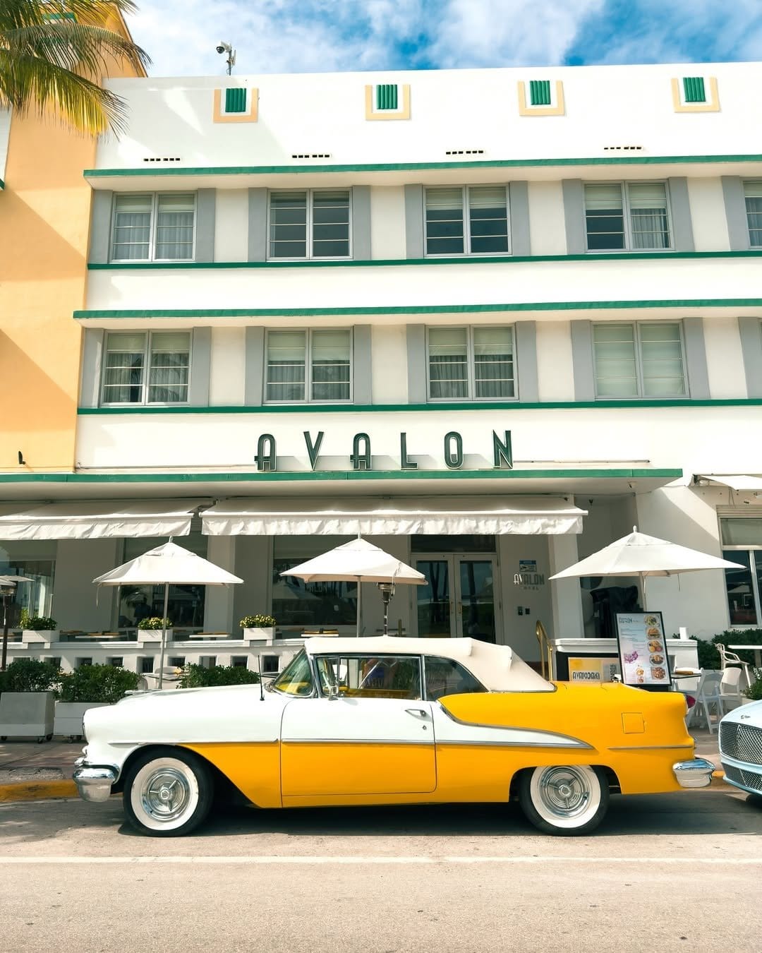 Art Deco patterns in pastel colors