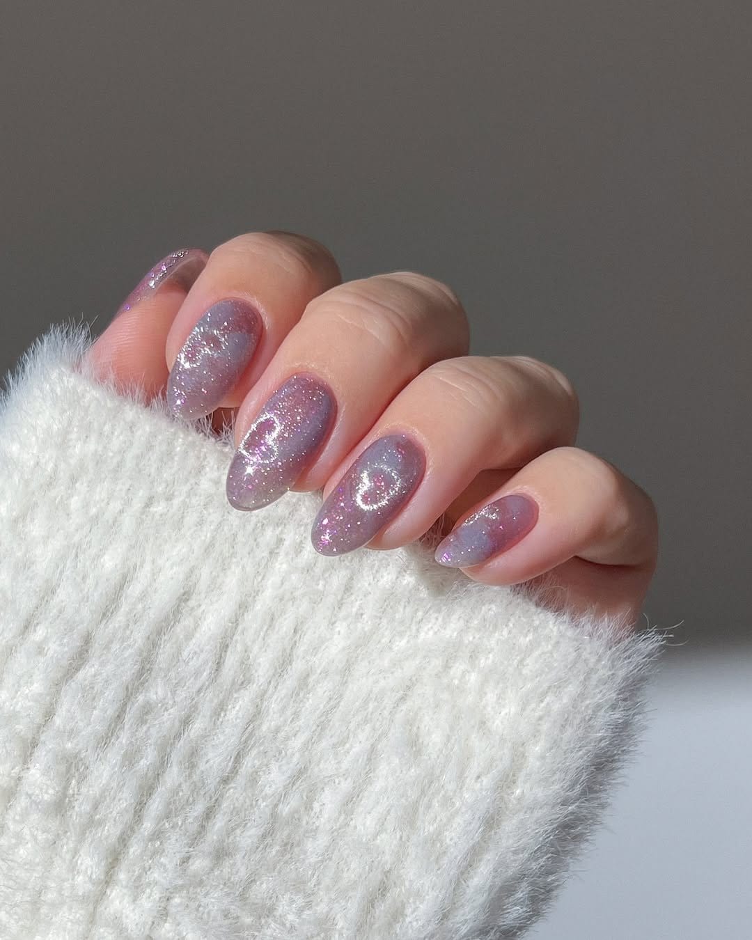 French tip pink ombre nails