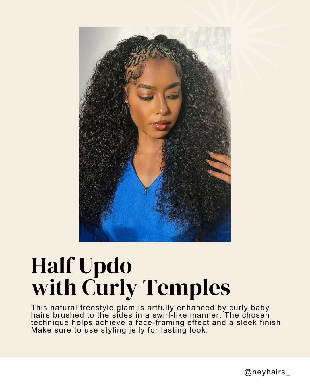 Side-swept short dreadlocks with soft waves