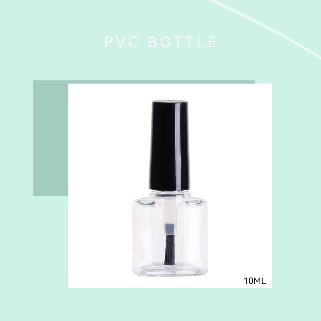 Clear nail polish bottle