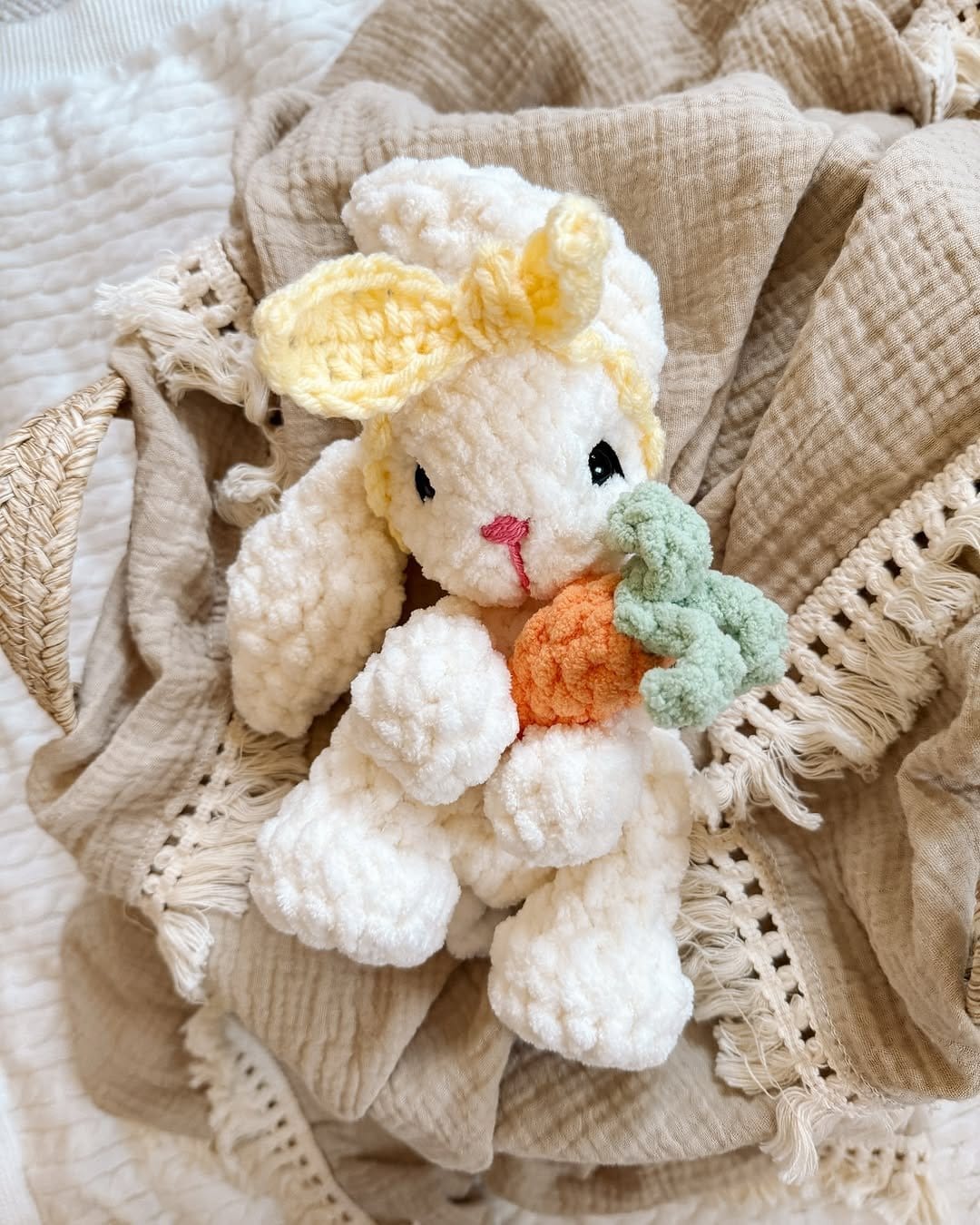 Chevron pattern with bunny ears