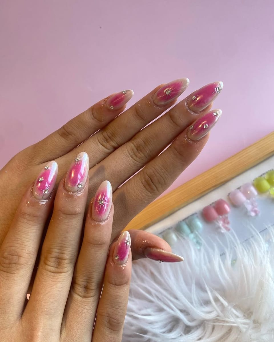 35 Bright Hot Pink Spring Nail Ideas for a Fun Look