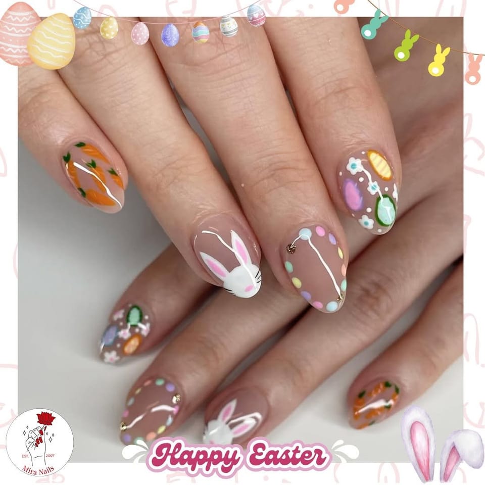 35 Adorable Easter Nail Ideas for Spring Fun