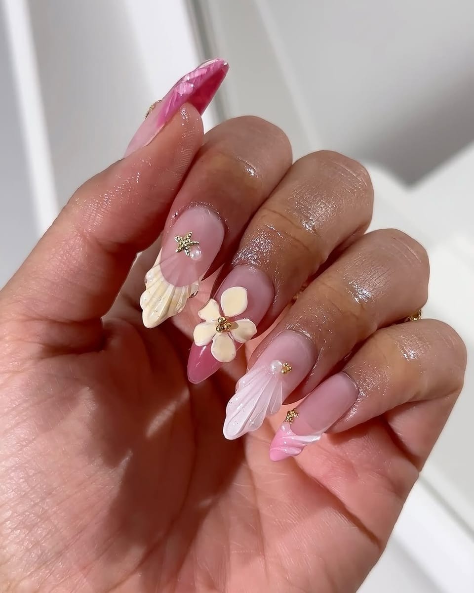 Stunning Pink Ombre Nail Ideas for Spring