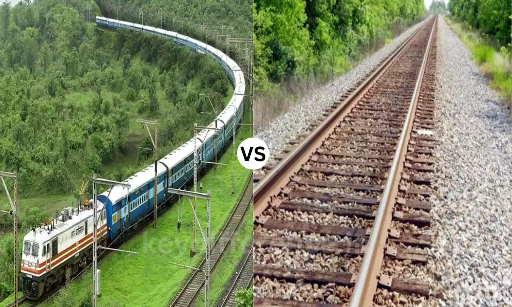 Railway and Railroad