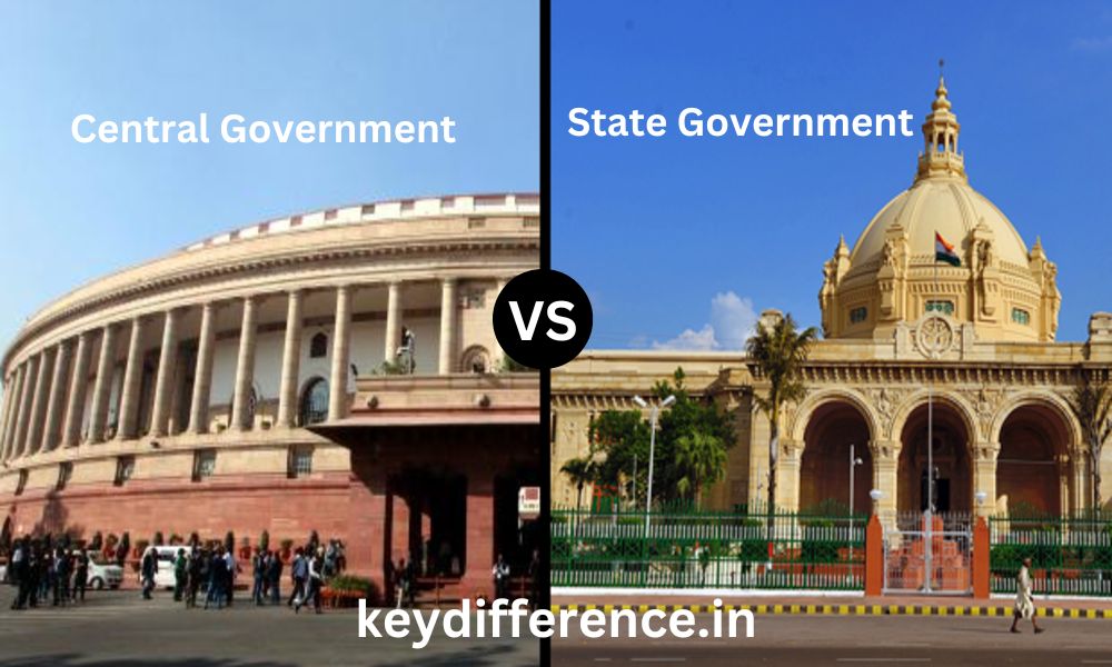 Difference Between State and Central Government