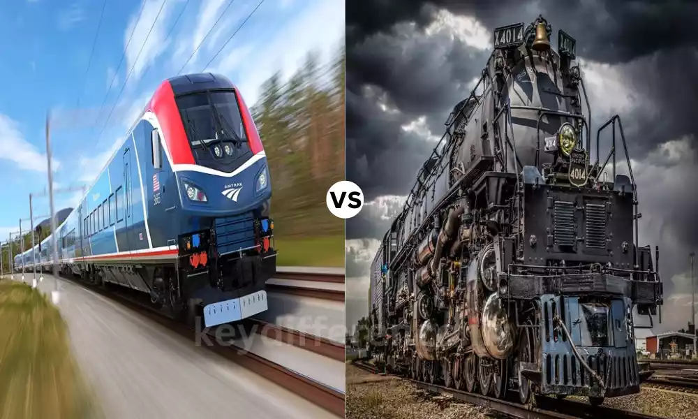 Difference Between Train and Locomotive