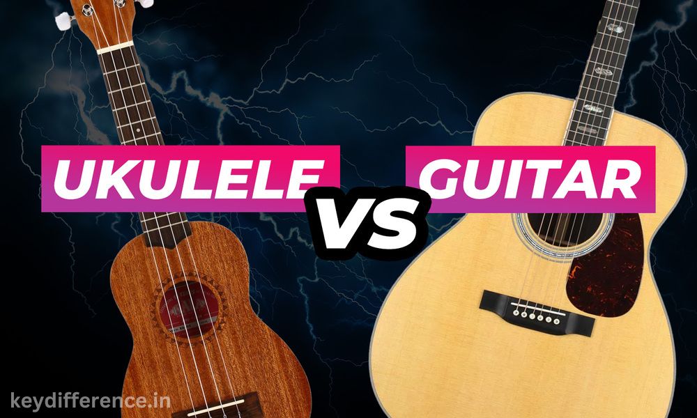 Ukulele and Guitar