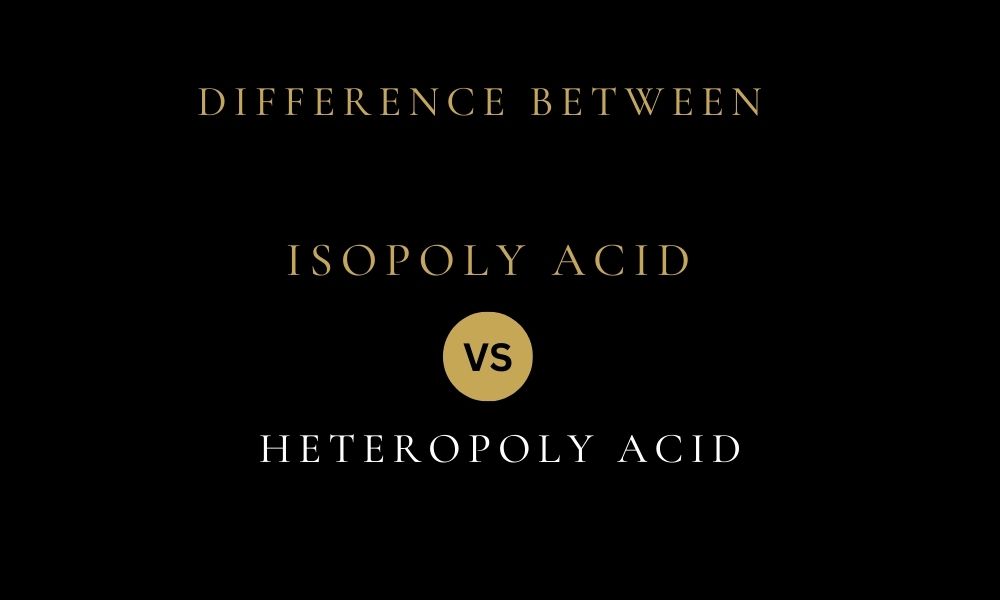 Best 8 Difference Between Isopoly and Heteropoly Acids