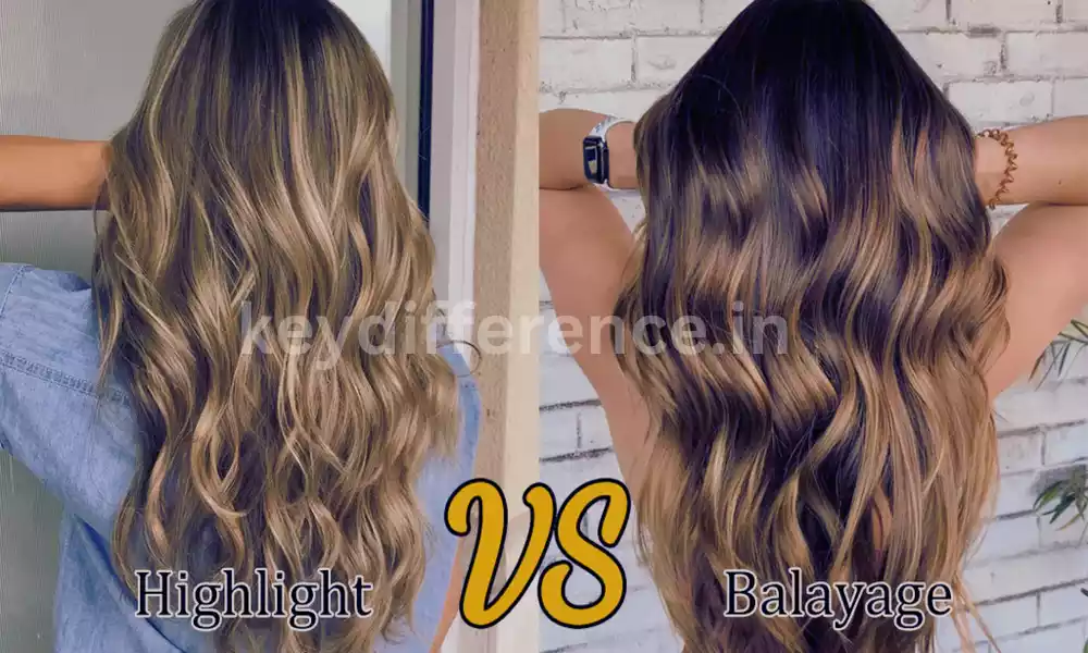 Top 7 Difference Between Highlights and Balayage