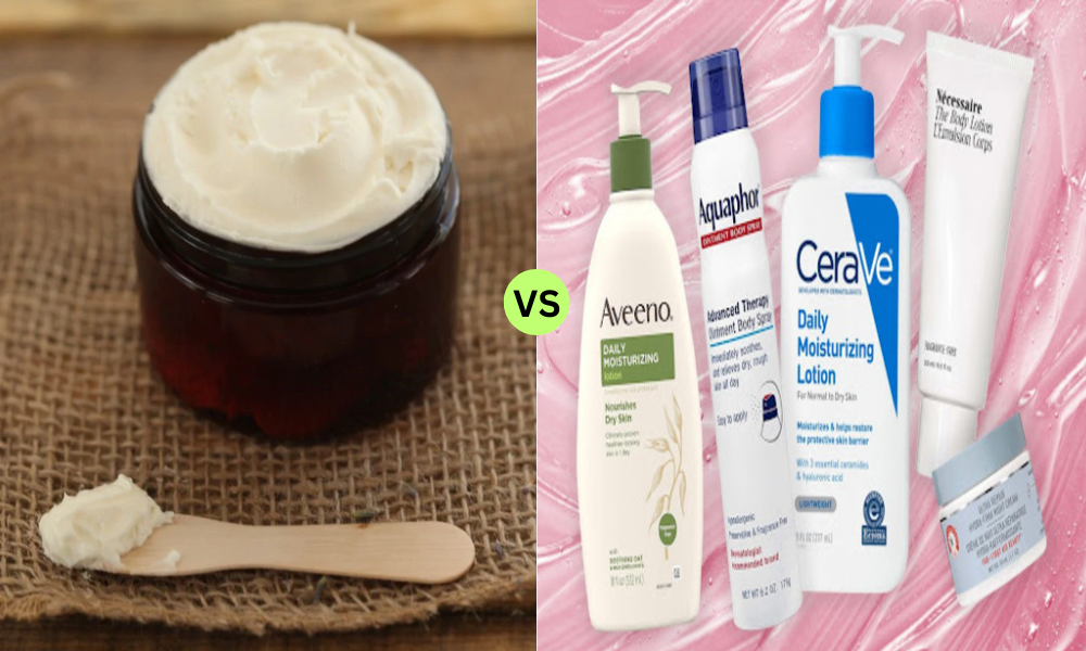Difference Between Body Butter and Body Lotion