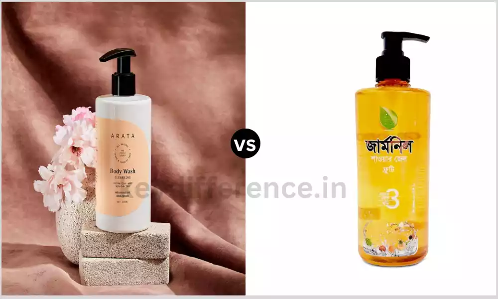 Difference Between Body Wash and Shower Gel
