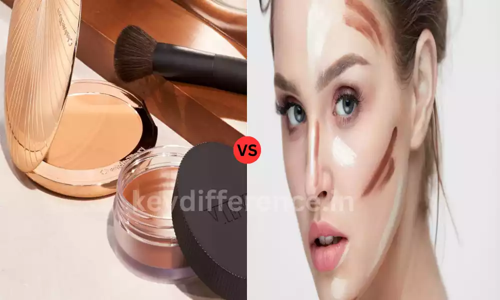 Difference Between Bronzer and Contour