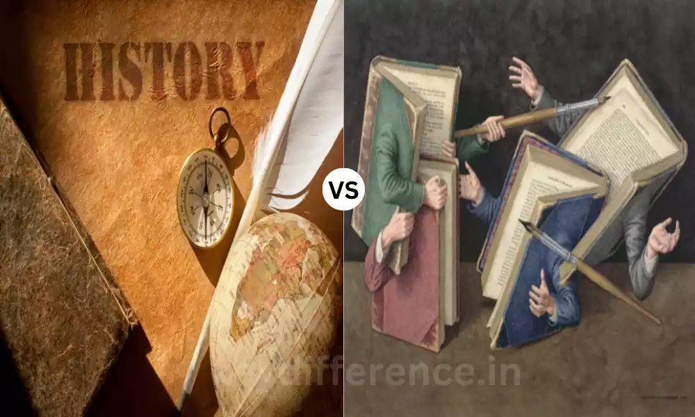 Difference Between History and Historiography