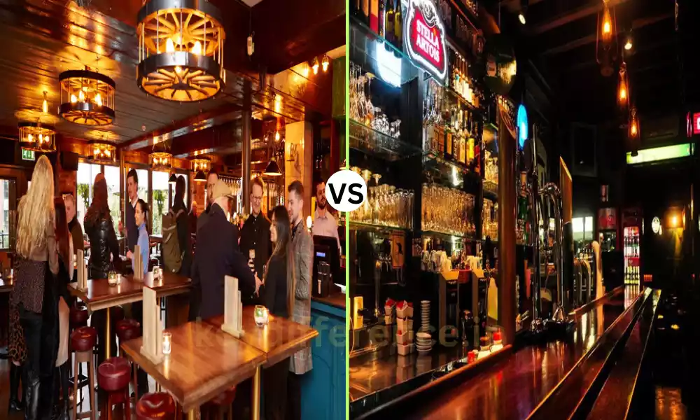 Difference Between Bar vs Pub