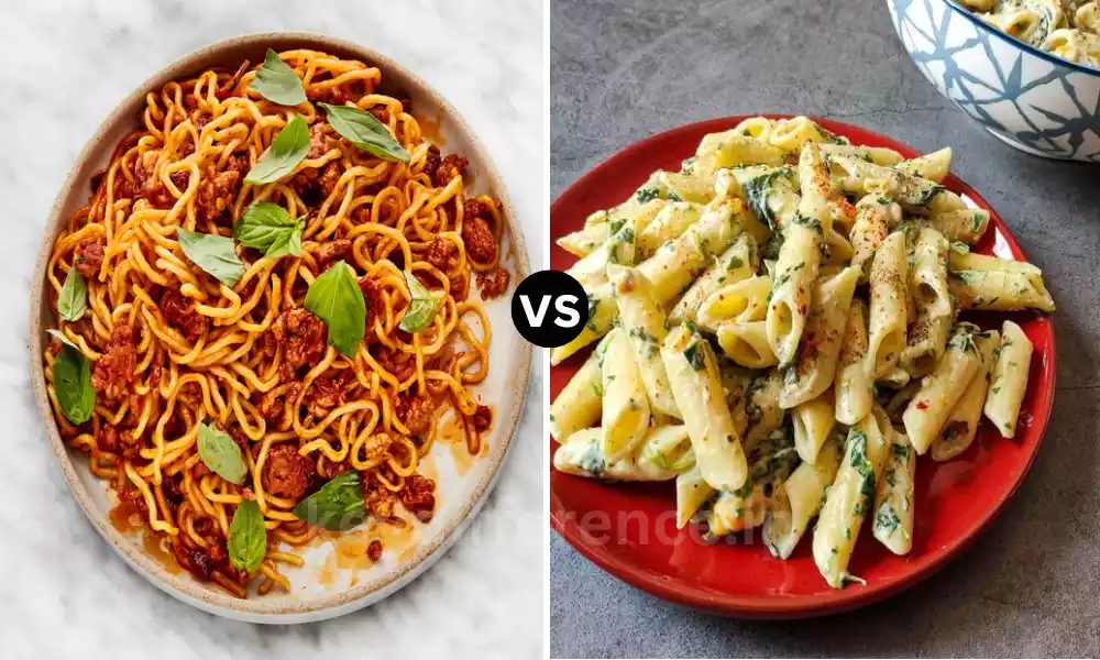 Difference Between Noodles and Pasta